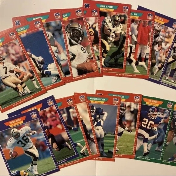 Vintage 1989 Pro Set Football Card Lot 171 Cards - Picture 11 of 12